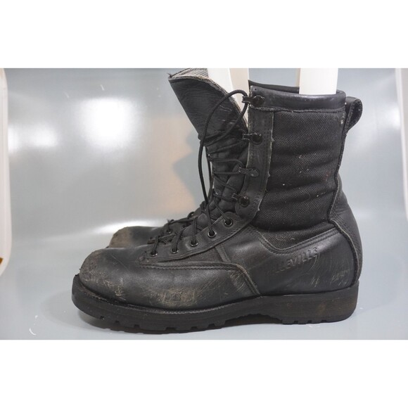 Belleville 800ST Boots Mens Size 10.5 Wide Black Leather Gore-Tex Steel Toe GTX